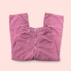 Zara Pink Straight Leg Women Jeans